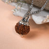 Adiyogi Pendant (7 Mukhi Nepali Rudraksha)