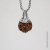 Adiyogi Pendant (4 Mukhi Nepali Rudraksha)