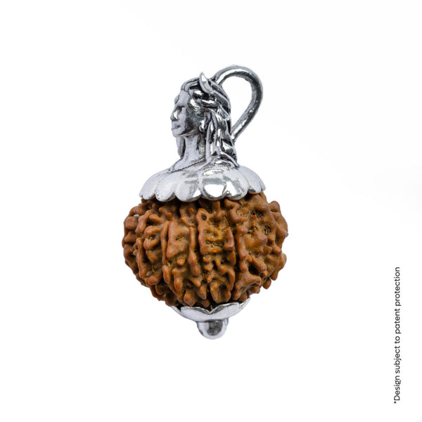 Adiyogi Pendant (10 Mukhi Nepali Rudraksha)