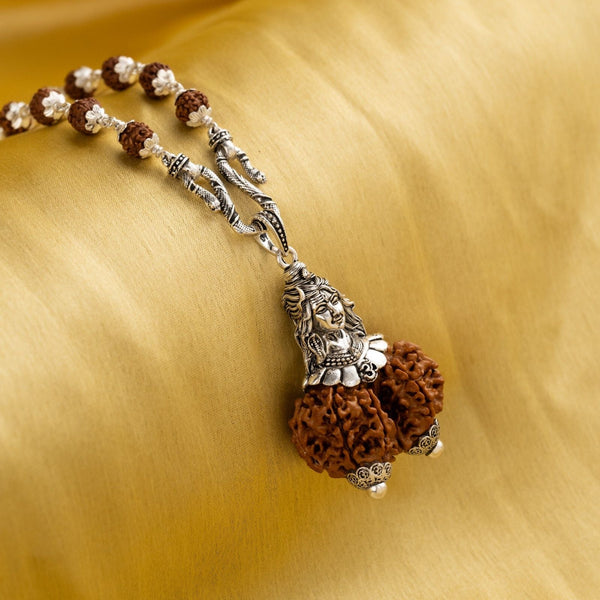 Gaurishankar Pendant with Gaurishankar Nepali Rudraksha