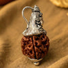 Shiva Pendant with 5 Mukhi Nepali Rudraksha