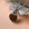 Adiyogi Pendant (11 Mukhi Nepali Rudraksha)