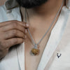 Adiyogi Pendant (8 Mukhi NepaliRudraksha)