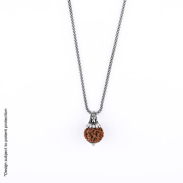 Adiyogi Pendant (11 Mukhi Nepali Rudraksha)