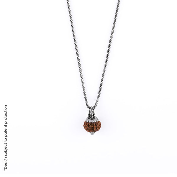 Adiyogi Pendant (9 Mukhi Nepali Rudraksha)