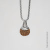Adiyogi Pendant (7 Mukhi Nepali Rudraksha)