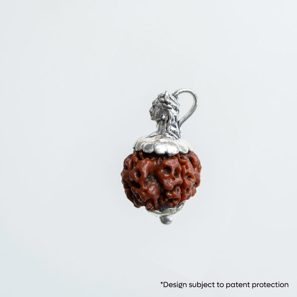 Adiyogi Pendant (5 Mukhi NepaliRudraksha)