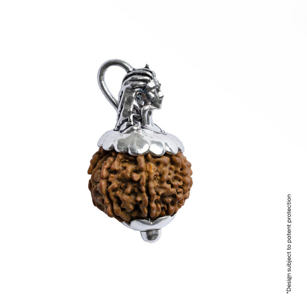 Adiyogi Pendant (9 Mukhi Nepali Rudraksha)