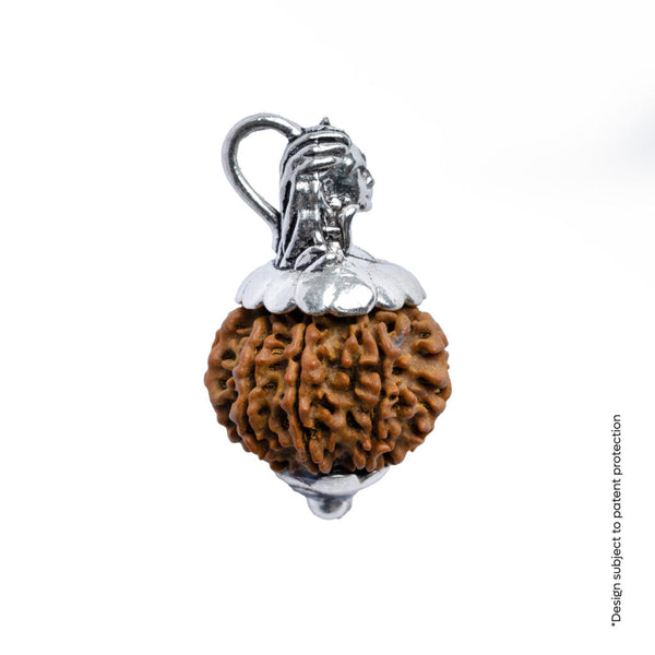 Adiyogi Pendant (10 Mukhi Nepali Rudraksha)