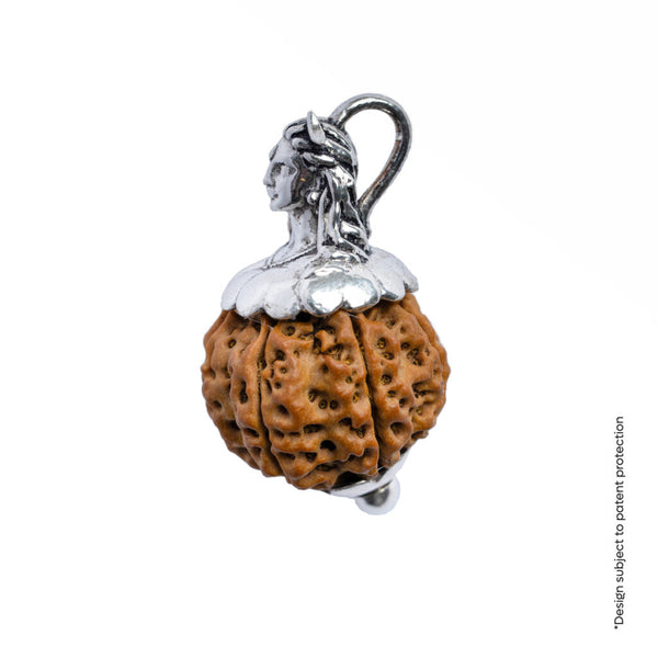 Adiyogi Pendant (8 Mukhi NepaliRudraksha)