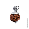 Adiyogi Pendant (4 Mukhi Nepali Rudraksha)