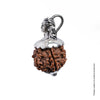Adiyogi Pendant (6 Mukhi Nepali Rudraksha)