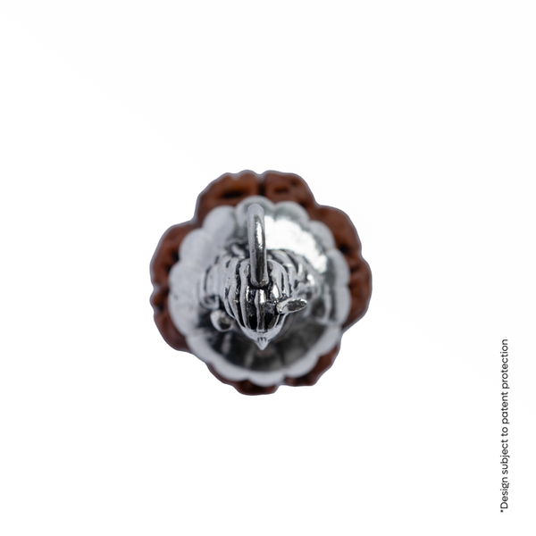 Adiyogi Pendant (4 Mukhi Nepali Rudraksha)