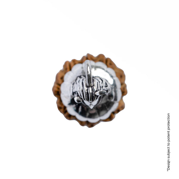Adiyogi Pendant (8 Mukhi NepaliRudraksha)