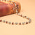 Rudraksha With Round Silver Beads Mala