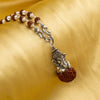 Ganeshji Pendant with 8 Mukhi Nepali Rudraksha