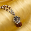 Vishnuji Pendant with 10 Mukhi Nepali Rudraksha