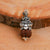 Lakshmiji Pendant with 7 Mukhi Nepali Rudraksha