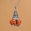 Gaurishankar Pendant with Gaurishankar Nepali Rudraksha